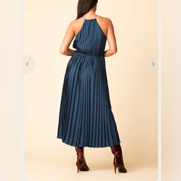 Tibi Mendini Twill Pleated Dress Size 6 NWT - Picture 4 of 14